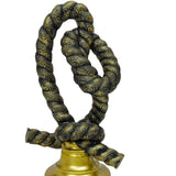 Knot Figurine Home Decoration Resin Ornament for Office Centerpieces Bedroom Gold