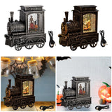 Maxbell 2pcs Halloween Snow Globe Lantern Halloween Gift Sculpture for  Party
