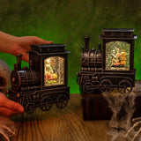 Maxbell 2pcs Halloween Snow Globe Lantern Halloween Gift Sculpture for  Party