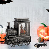 Maxbell 2pcs Halloween Snow Globe Lantern Halloween Gift Sculpture for  Party