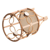 Handwoven Plant Stand Planter Rack Hotel Plant Table Corner Flowerpot Holder 21x28cm