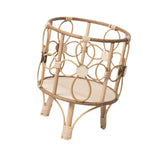 Handwoven Plant Stand Planter Rack Hotel Plant Table Corner Flowerpot Holder 26x31cm