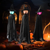 Maxbell 3Pcs Simulation Wizard Lamp Haunted House Horror Halloween Witch Ghost
