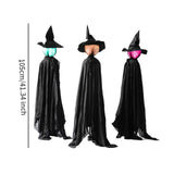 Maxbell 3Pcs Simulation Wizard Lamp Haunted House Horror Halloween Witch Ghost