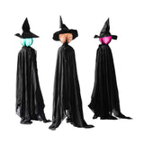 Maxbell 3Pcs Simulation Wizard Lamp Haunted House Horror Halloween Witch Ghost