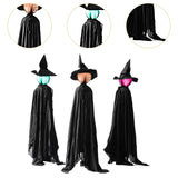 Maxbell 3Pcs Simulation Wizard Lamp Haunted House Horror Halloween Witch Ghost