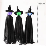 Maxbell 3Pcs Simulation Wizard Lamp Haunted House Horror Halloween Witch Ghost
