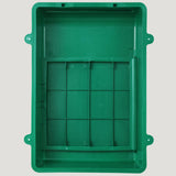 Maxbell Wall Mounted Mailbox with Combination Lock 13.5x10x4inch for Hotel Business Green