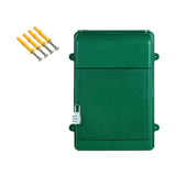 Maxbell Wall Mounted Mailbox with Combination Lock 13.5x10x4inch for Hotel Business Green