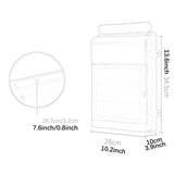 Maxbell Lockable Wall Hanging Mailbox Post Box Versatile Drop Box for Hotel Business Yellow