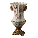 Ceramic Flower Vase Vintage Table Centerpiece for Entrance Living Room Party Style B