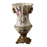 Ceramic Flower Vase Vintage Table Centerpiece for Entrance Living Room Party Style B