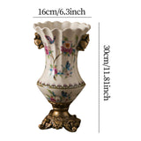 Ceramic Flower Vase Vintage Table Centerpiece for Entrance Living Room Party Style B