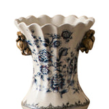 Ceramic Flower Vase Vintage Table Centerpiece for Entrance Living Room Party Style C