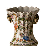 Ceramic Flower Vase Vintage Table Centerpiece for Entrance Living Room Party Style D