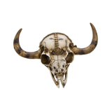 Cow Head Wall Decor Artwork Wall Sculpture for Farmhouse Gallery Living Room White