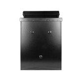 Maxbell Newspaper Holder Box Decorative Drop Box for Outside House Front Door Garden red rose black box