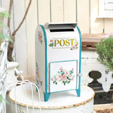 Maxbell Standing Mailbox Suggestion Box Post Newspaper Magazines Box Parcel Drop Box