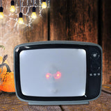 Maxbell Halloween Lighted Musical TV Halloween Decoration for Entryway Bedroom Decor