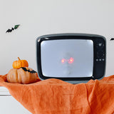 Maxbell Halloween Lighted Musical TV Halloween Decoration for Entryway Bedroom Decor