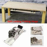 Maxbell 2xSelf Locking Hinge 0/90/180 Degrees Practical for Tables Furniture Workbench