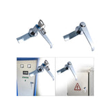 Maxbell Cabinet Door Handle Lock Replace Sturdy Handle cam Lock for Control Cabinets Key Type