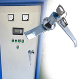 Maxbell Cabinet Door Handle Lock Replace Sturdy Handle cam Lock for Control Cabinets Key Type