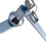Maxbell Cabinet Door Handle Lock Replace Sturdy Handle cam Lock for Control Cabinets Key Type