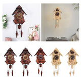 Maxbell Cuckoo Clock Decorative Cuckoo Bird Sounds Hourly for Restaurant Living Room Style A
