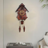 Maxbell Cuckoo Clock Decorative Cuckoo Bird Sounds Hourly for Restaurant Living Room Style A