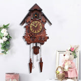 Maxbell Cuckoo Clock Decorative Cuckoo Bird Sounds Hourly for Restaurant Living Room Style A
