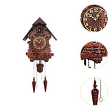 Maxbell Cuckoo Clock Decorative Cuckoo Bird Sounds Hourly for Restaurant Living Room Style A