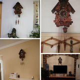 Maxbell Cuckoo Clock Decorative Cuckoo Bird Sounds Hourly for Restaurant Living Room Style A