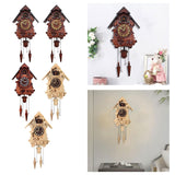 Maxbell Cuckoo Clock Decorative Cuckoo Bird Sounds Hourly for Restaurant Living Room Style A