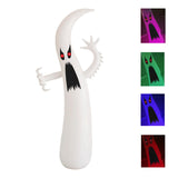 Maxbell Halloween Inflatable Scary Specter Festival Yard Lighted Inflatable Ornament Double Lights