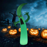 Maxbell Halloween Inflatable Scary Specter Festival Yard Lighted Inflatable Ornament Double Lights