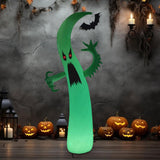 Maxbell Halloween Inflatable Scary Specter Festival Yard Lighted Inflatable Ornament Double Lights