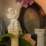 Maxbell Greek Columns Column Candleholders Office Desktop Decor Classic Greek Statue black