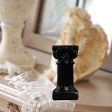 Maxbell Greek Columns Column Candleholders Office Desktop Decor Classic Greek Statue black