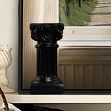 Maxbell Greek Columns Column Candleholders Office Desktop Decor Classic Greek Statue black