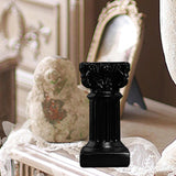 Maxbell Greek Columns Column Candleholders Office Desktop Decor Classic Greek Statue black