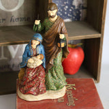 Maxbell Holy Family Figurine Art Crafts Collection Sculpture for Festival Shelf Desk
