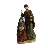 Maxbell Holy Family Figurine Art Crafts Collection Sculpture for Festival Shelf Desk