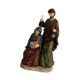 Maxbell Holy Family Figurine Art Crafts Collection Sculpture for Festival Shelf Desk