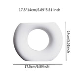 Maxbell 2x Ceramic Vase Simple Porcelain Vase for Gift Shopping Mall Flower