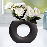 Maxbell 2x Ceramic Vase Simple Porcelain Vase for Gift Shopping Mall Flower