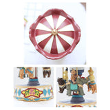 Maxbell Musical Carousel Music Box Tabletop Lovely Wind up Musical Box Holiday Gifts