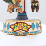 Maxbell Musical Carousel Music Box Tabletop Lovely Wind up Musical Box Holiday Gifts