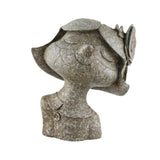 Maxbell Girl Flower Pot Girl Statue Gift Vivid for Outdoor Kitchen Table Centerpiece