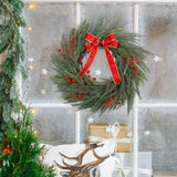 Maxbell Christmas Wreath Decorations Garland Party Farmhouse Window Christmas Wreath